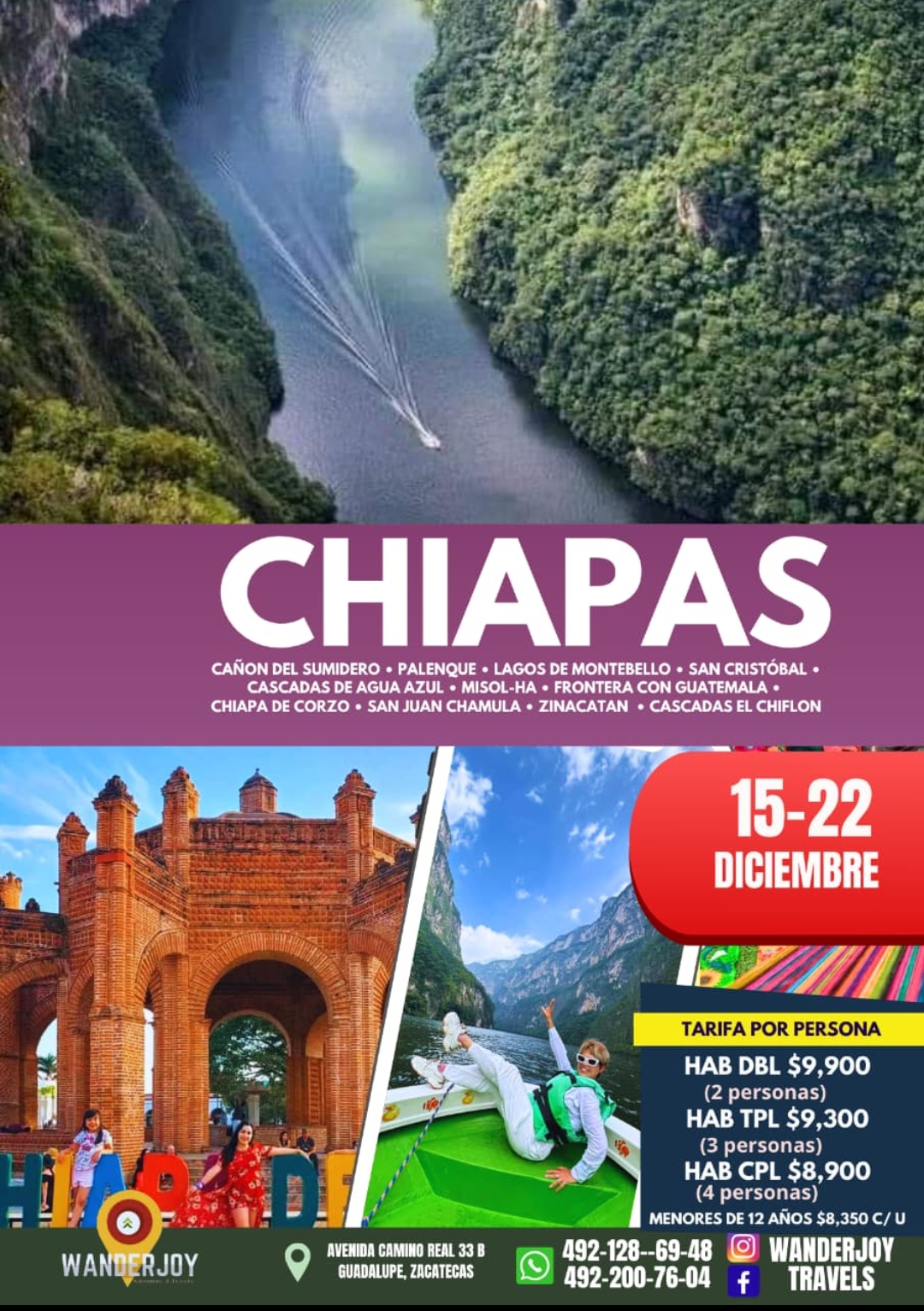 CHIAPAS & MUNDO MAYA 